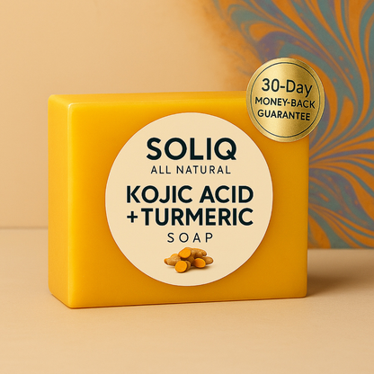 Black Friday : SOLIQ ™ Tumeric Kojic&  Acid Soap