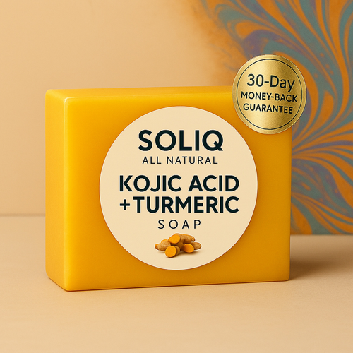Black Friday : SOLIQ ™ Tumeric Kojic&  Acid Soap