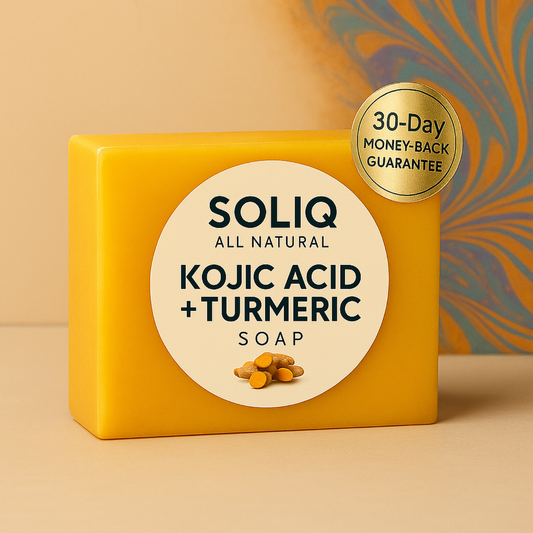 Black Friday : SOLIQ ™ Tumeric Kojic&  Acid Soap